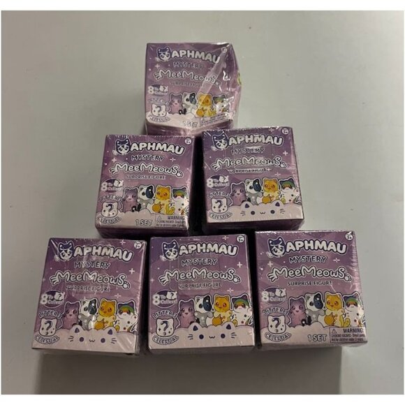 Aphmau Mystery MeeMeows Figures 6 Packs Series 3 - Picture 1 of 8